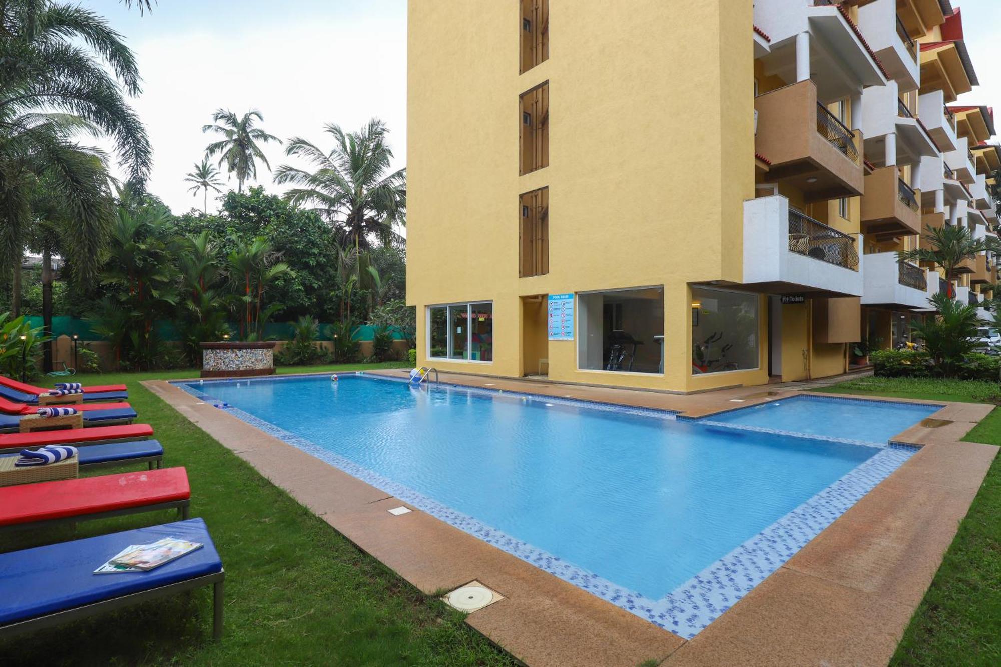 Veera Strand Park Serviced Apartments Near Calangute Exterior foto