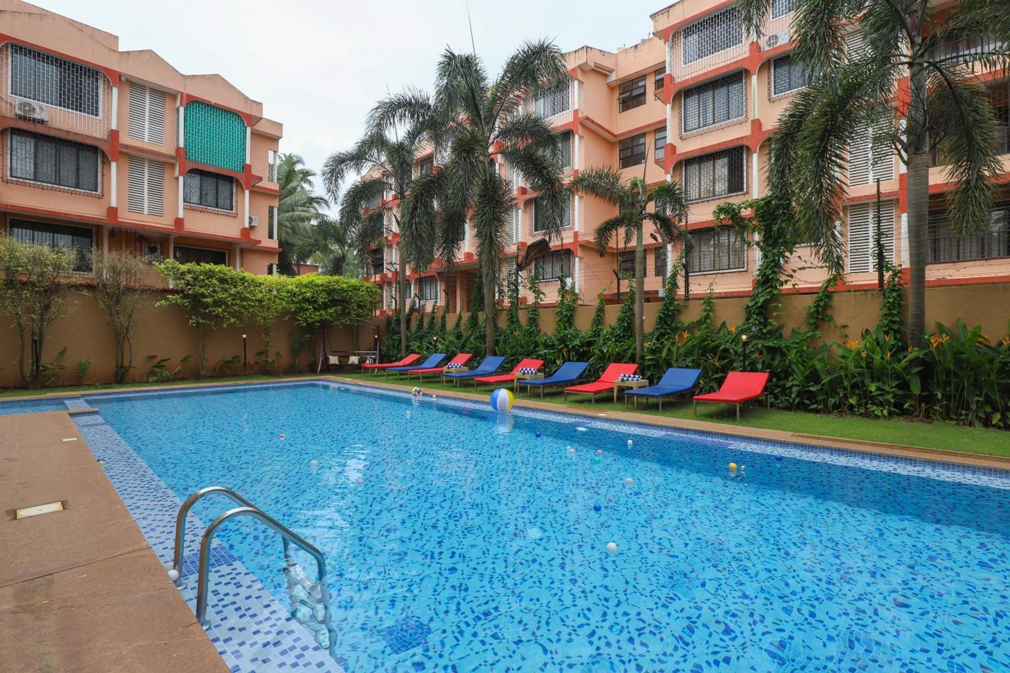 Veera Strand Park Serviced Apartments Near Calangute Exterior foto